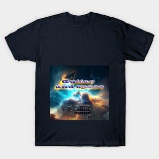 guitar and space. T-Shirt